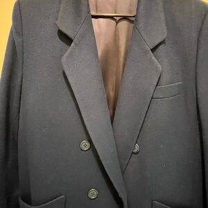 Classic Navy Double-Breasted Blazer